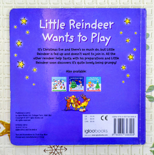 Little Reindeer Wants to Play | Boardbook