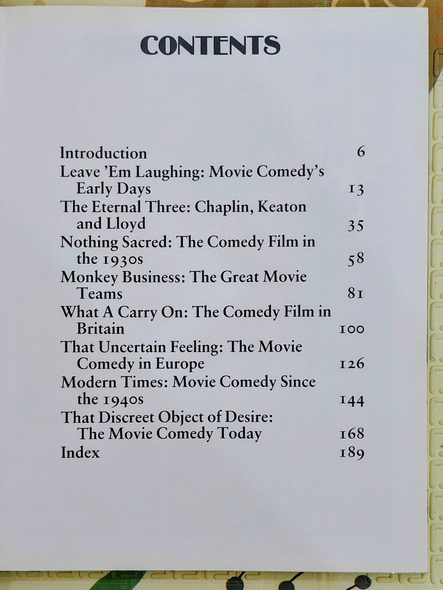 History of Movie Comedy by Janice Anderson | WHSMITH Cinema History