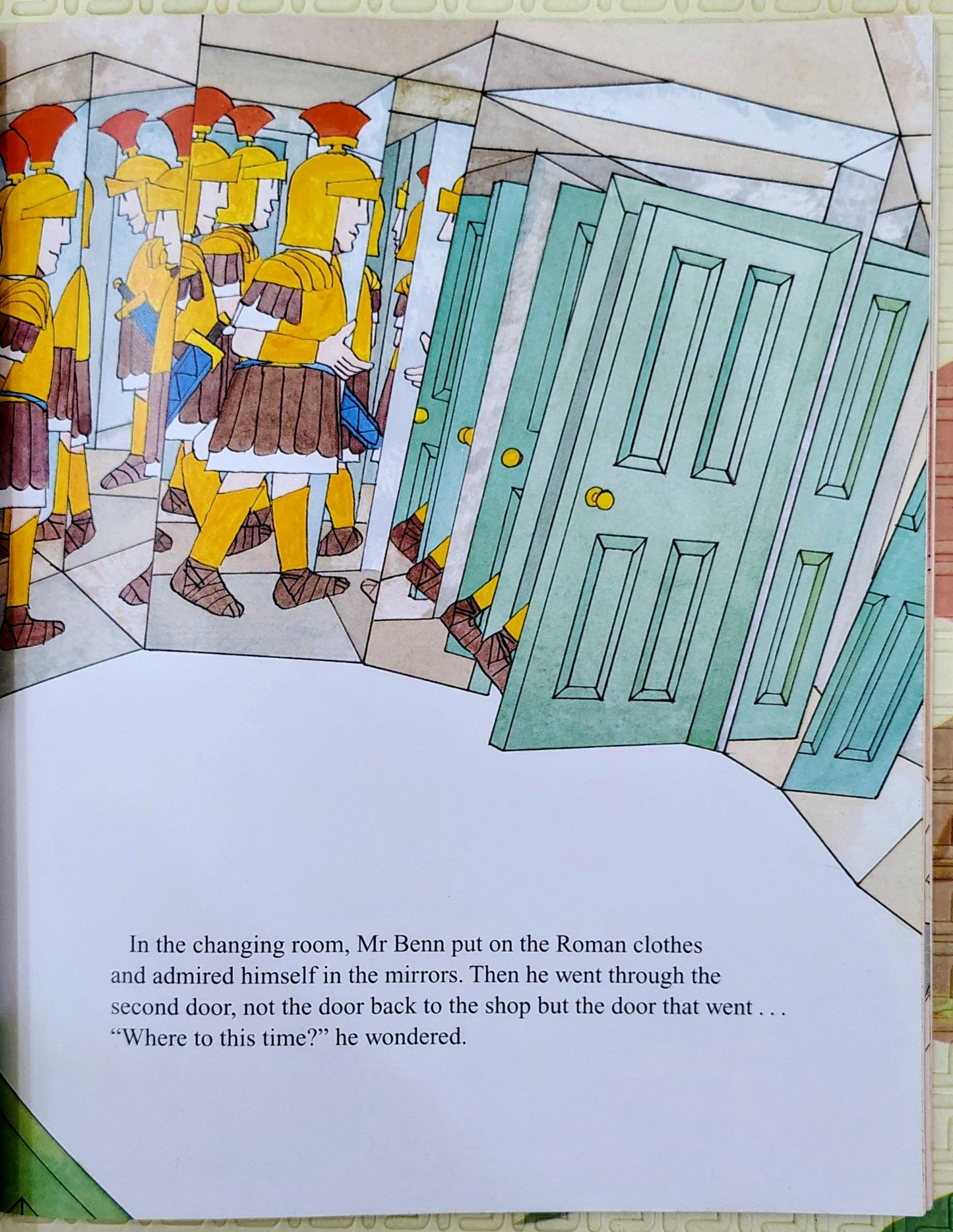 Mr Benn Gladiator by David McKee
