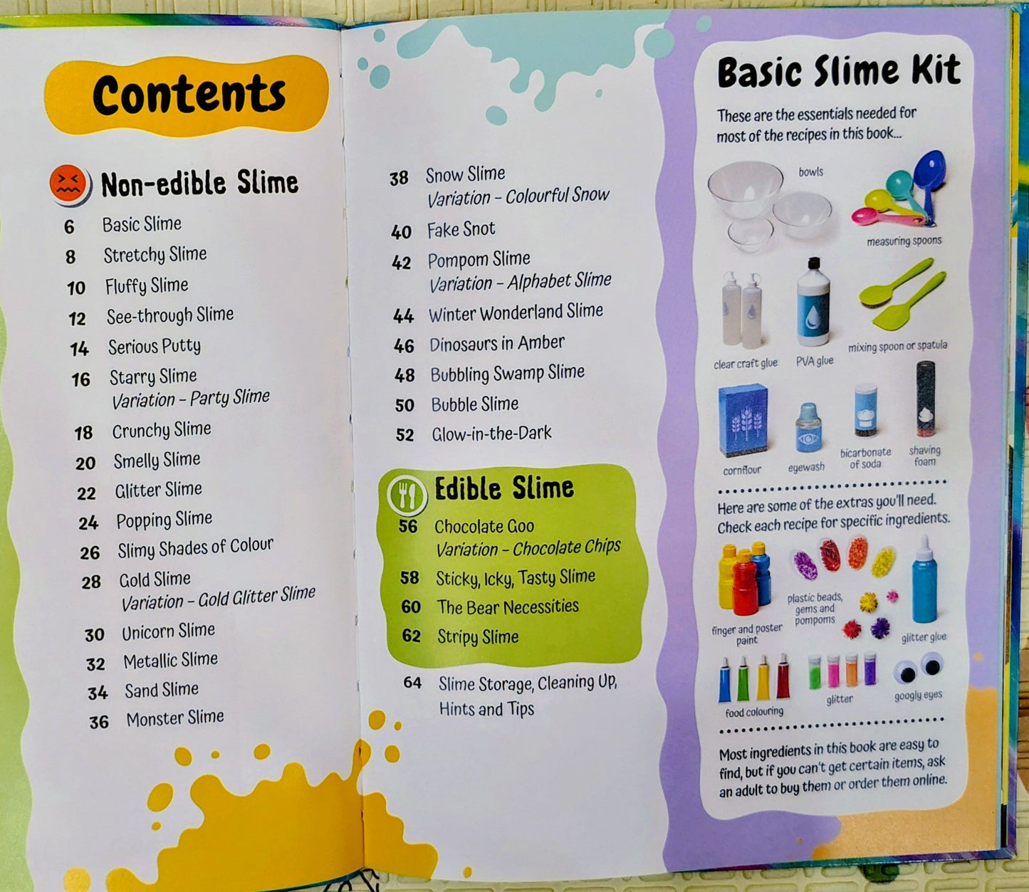 The Slime Book by DK | More than 30 Slime Recipes