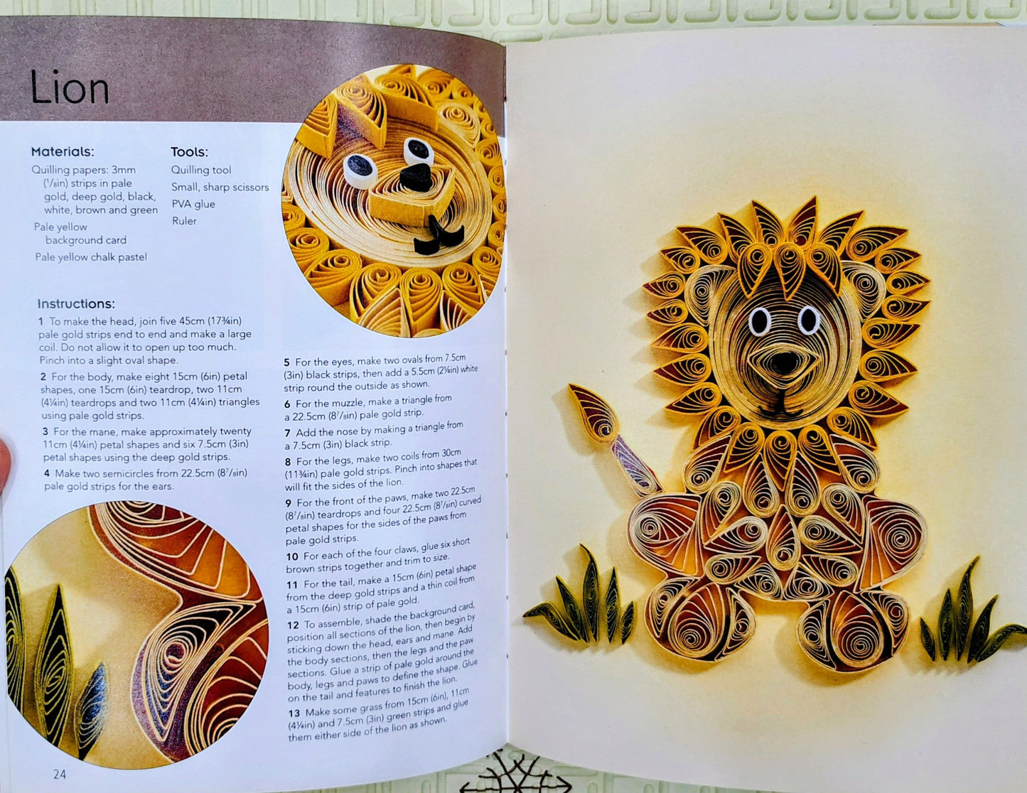Quilled Animals by Diane Boden | 20 animals to make