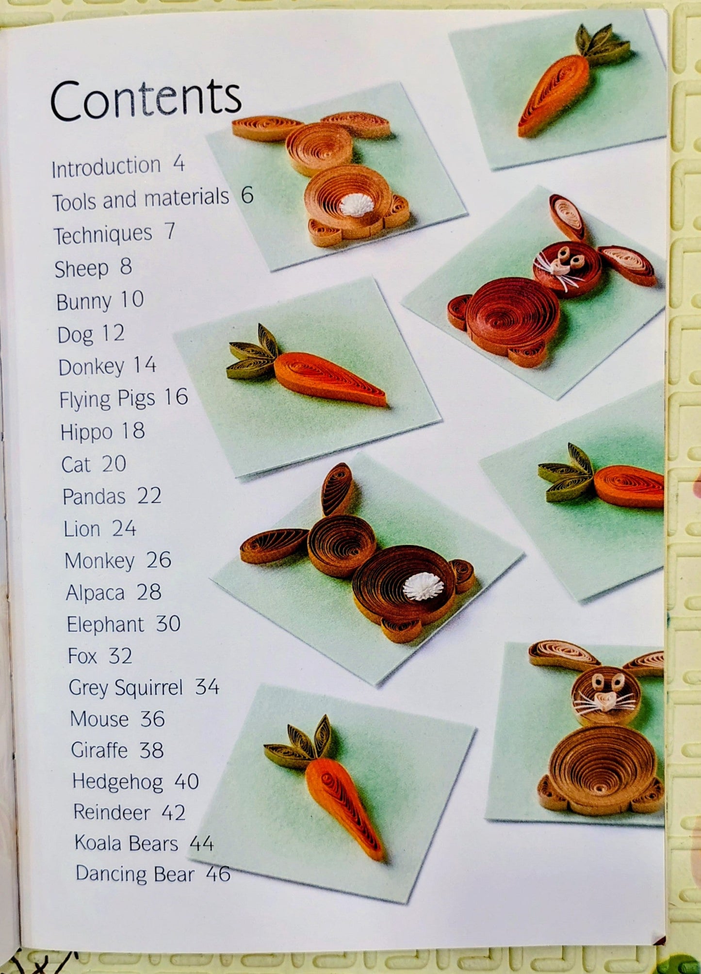 Quilled Animals by Diane Boden | 20 animals to make