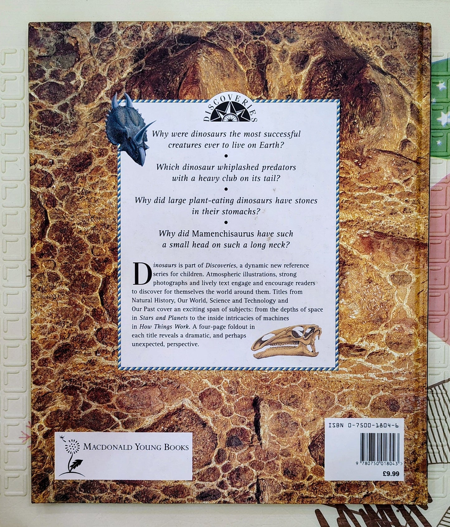 Dinosaurs by Discovery | Macdonald Young Books