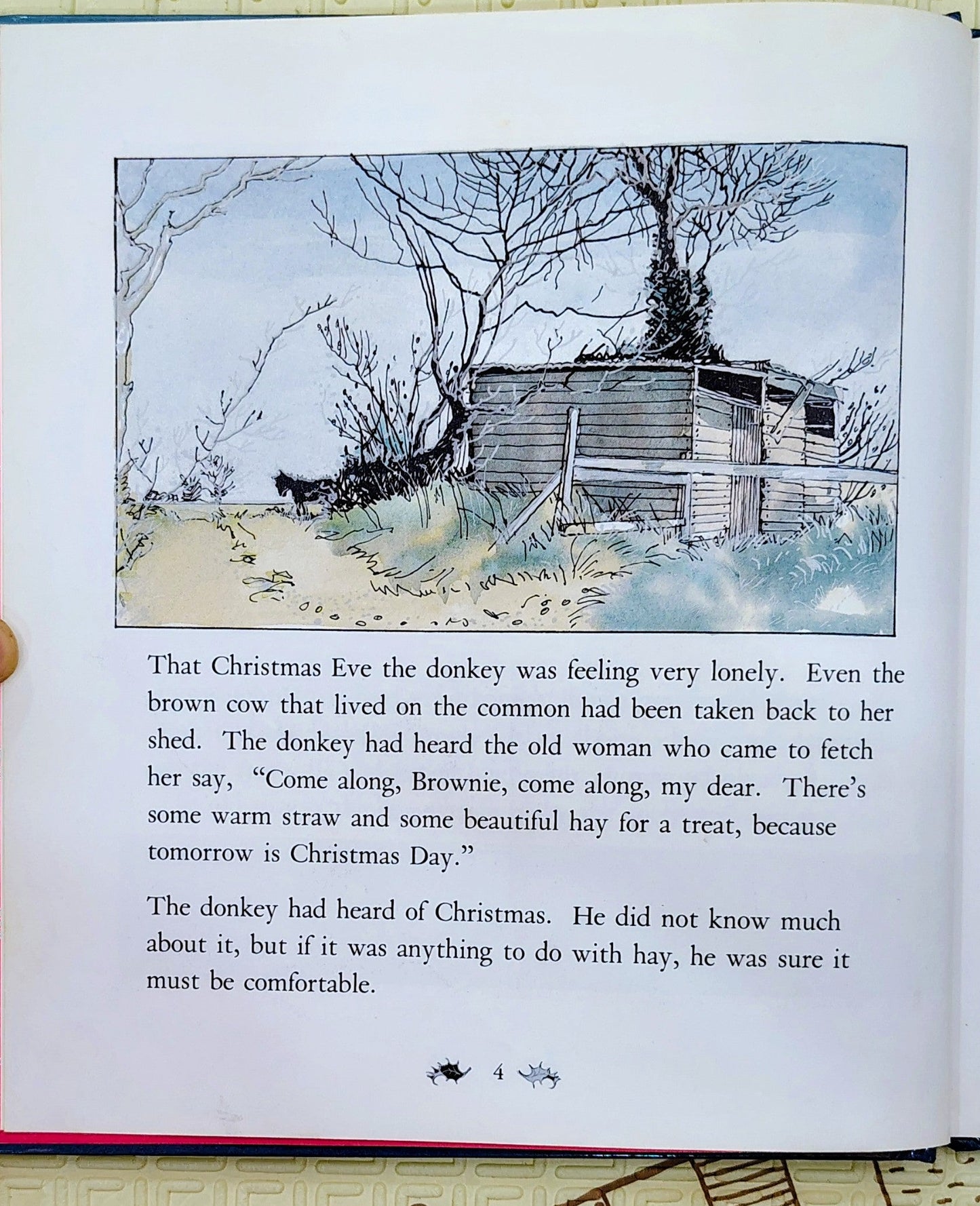 Father Christmas and the Donkey by Elizabeth Clark