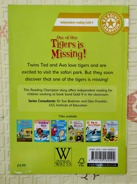 One of Our Tigers is Missing! by Sue Graves and Pauline Reeves | Reading Champion