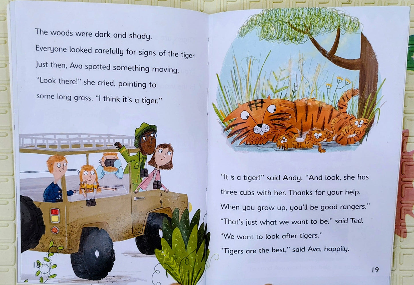 One of Our Tigers is Missing! by Sue Graves and Pauline Reeves | Reading Champion