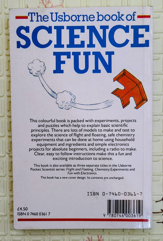 The Usborne Book of Science Fun | Activity book
