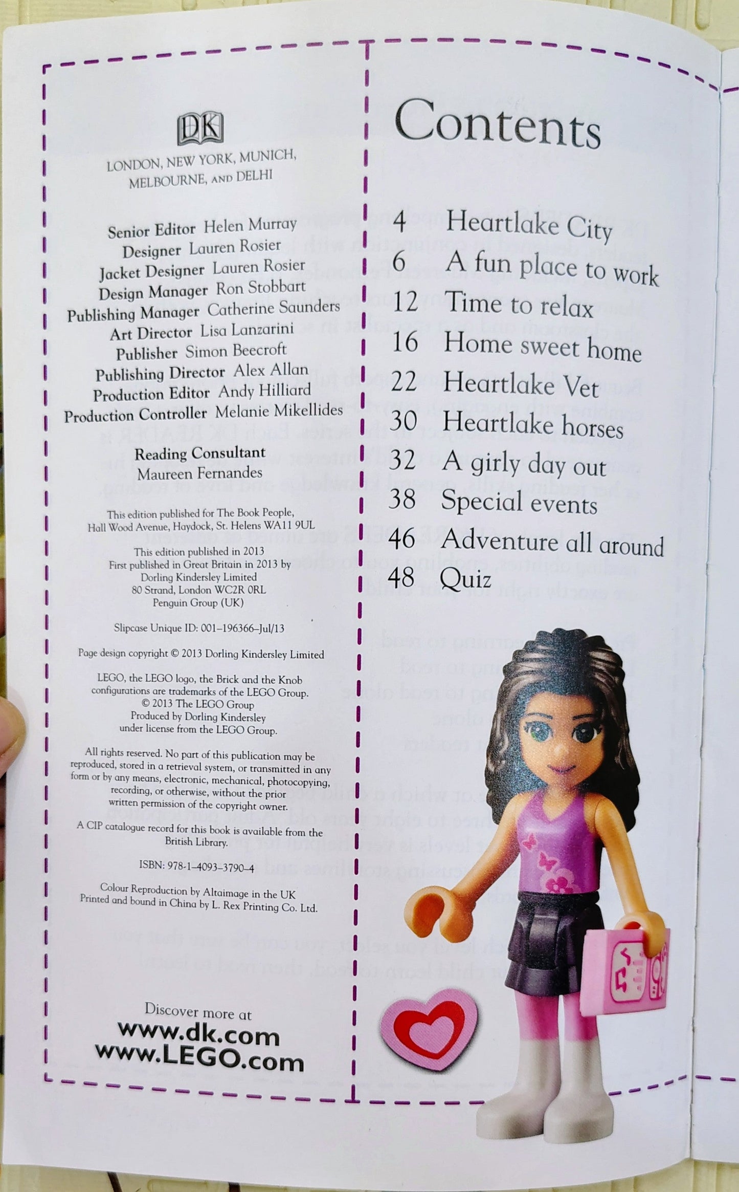 Welcome to Heartlake City- Lego Friends | DK Readers 4