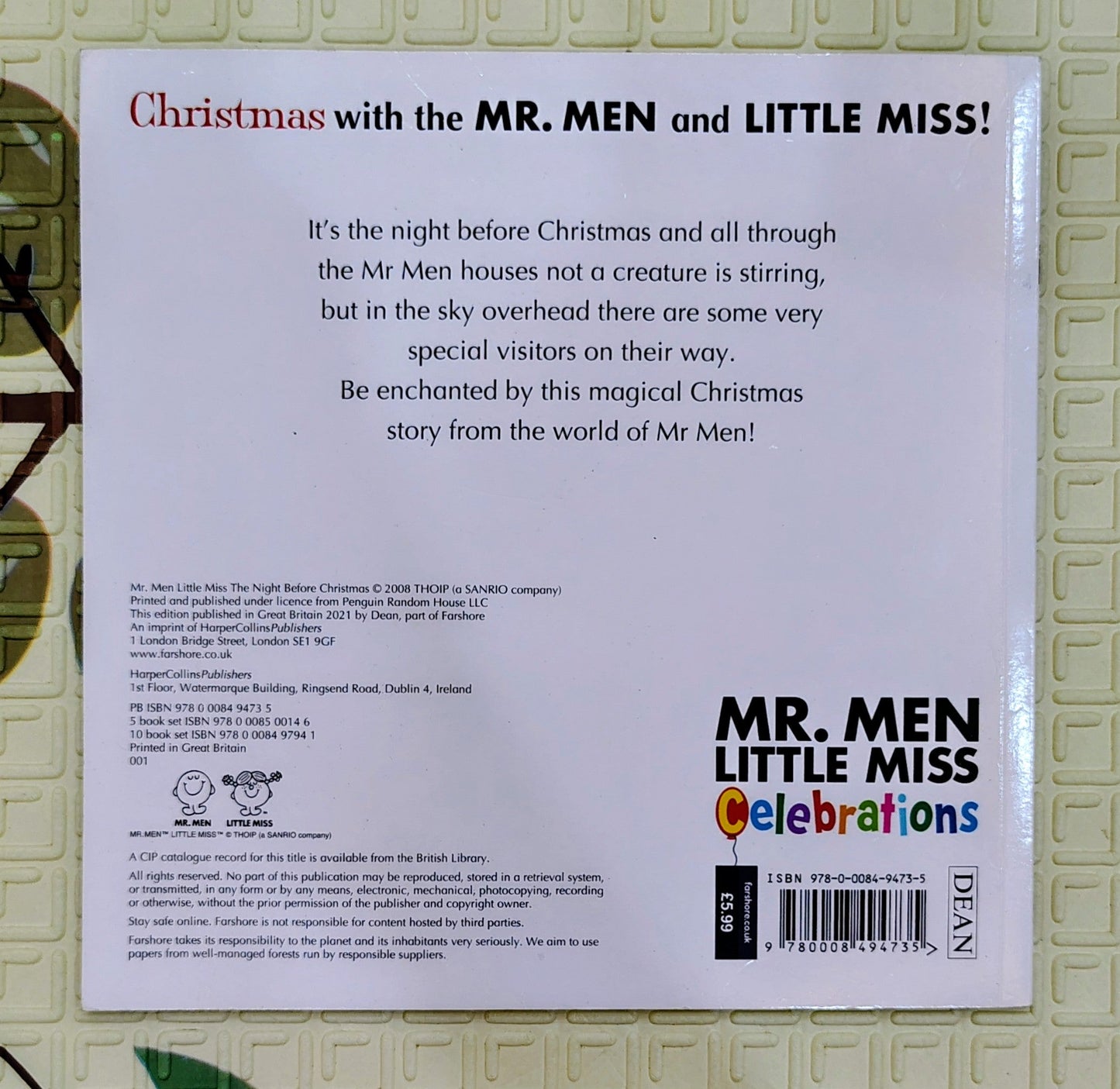 The Night Before Christmas by Roger Hargreaves | Mr. Men Little Miss