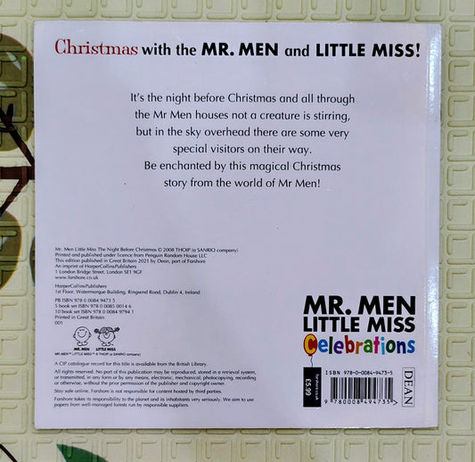 The Night Before Christmas by Roger Hargreaves | Mr. Men Little Miss