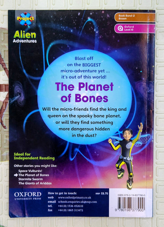 The Planet of Bones by Karen Ball | Alien Adventures | Oxford Level 10