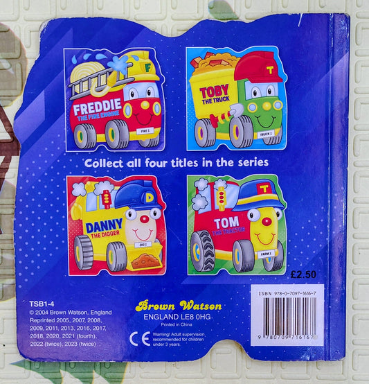 Freddie the Fire Engine | Cutout boardbook