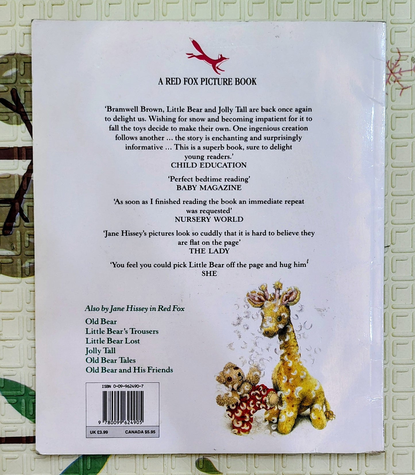 Jolly Snow by Jane Hissey | Red Fox