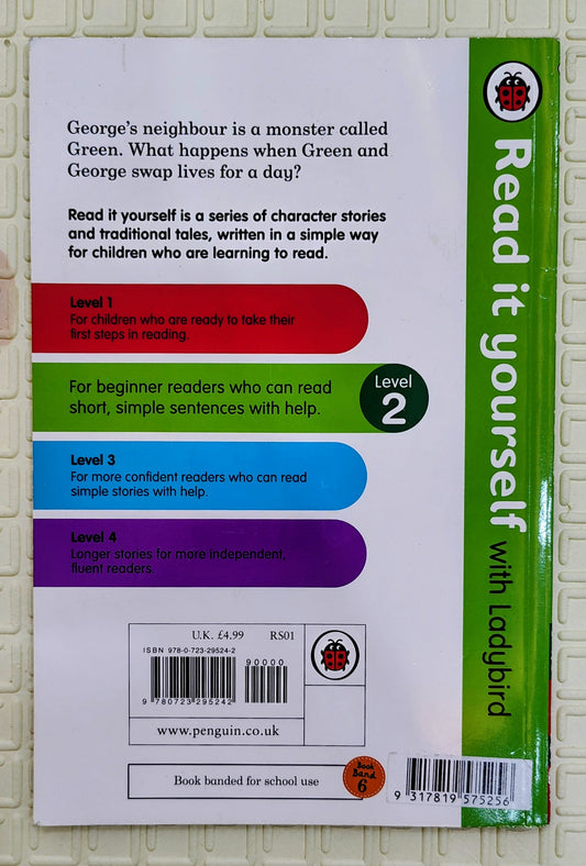 The Monster Next Door | Read yourself with Ladybird Level 2