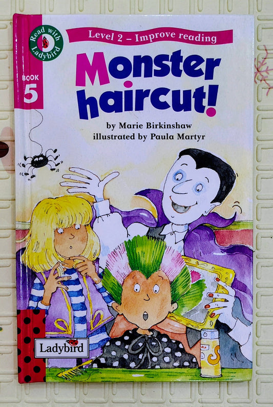 Monster Haircut! by Marie Birkinshaw | Read with Ladybird Level 2