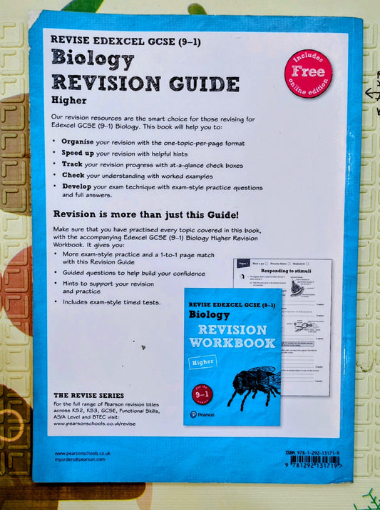 Revise Edexcel GCSE (9-1) Biology Revision Guide