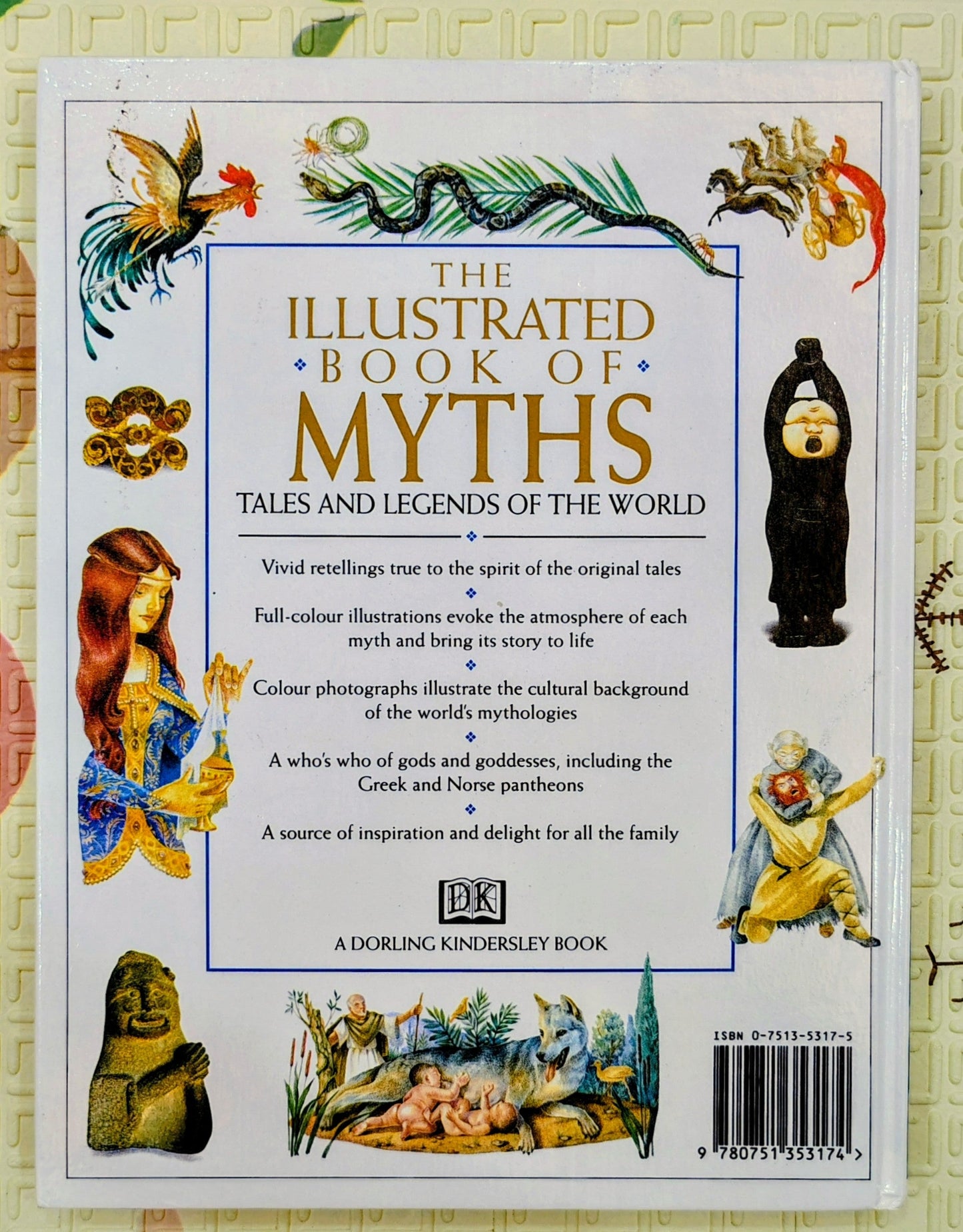 The Illustrated Book of Myths by Neil Philip | DK Publishing
