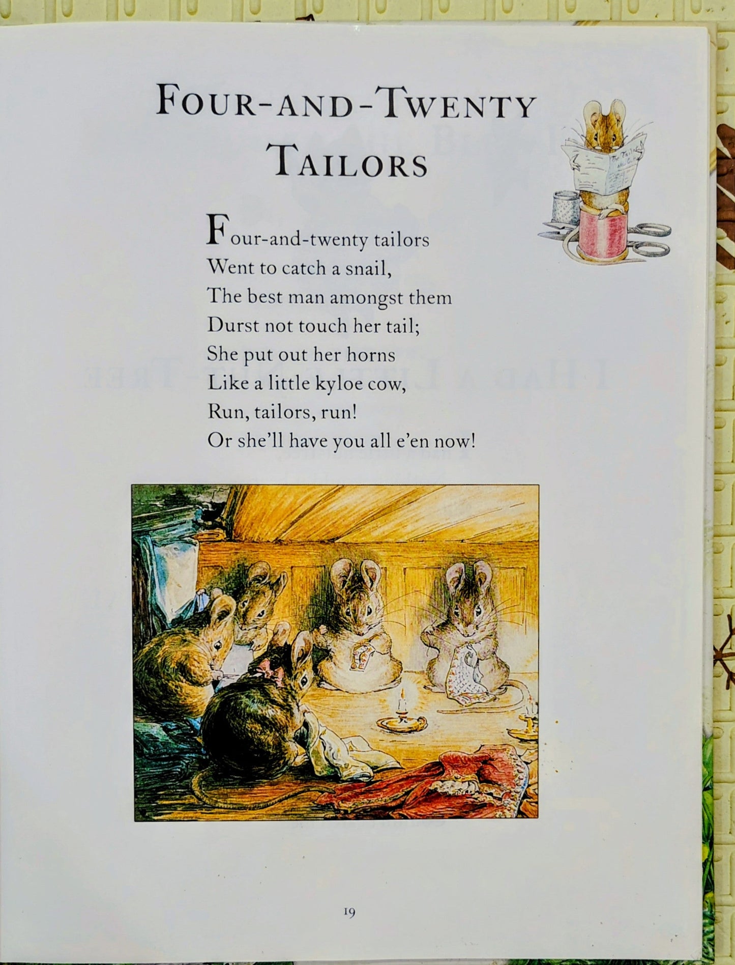 Nursery Rhyme Book and CD by Beatrix Potter