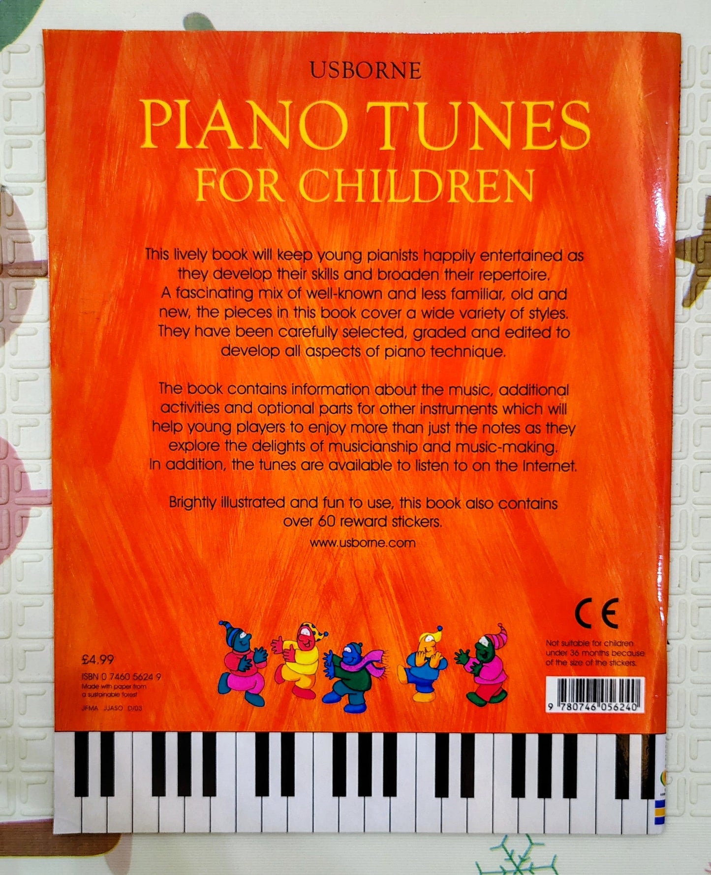 Piano Tunes for Children by Usborne