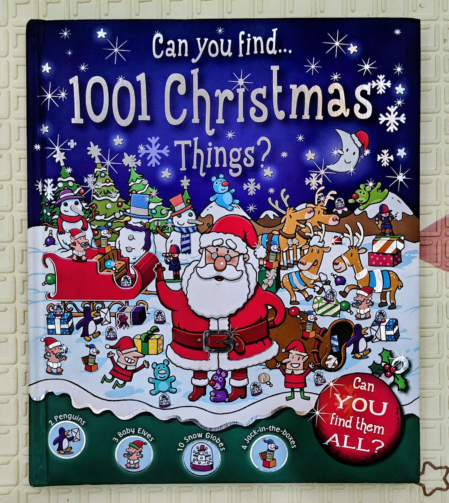 1001 Christmas Things to Spot | Search and Find Book