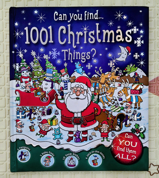 1001 Christmas Things to Spot | Search and Find Book