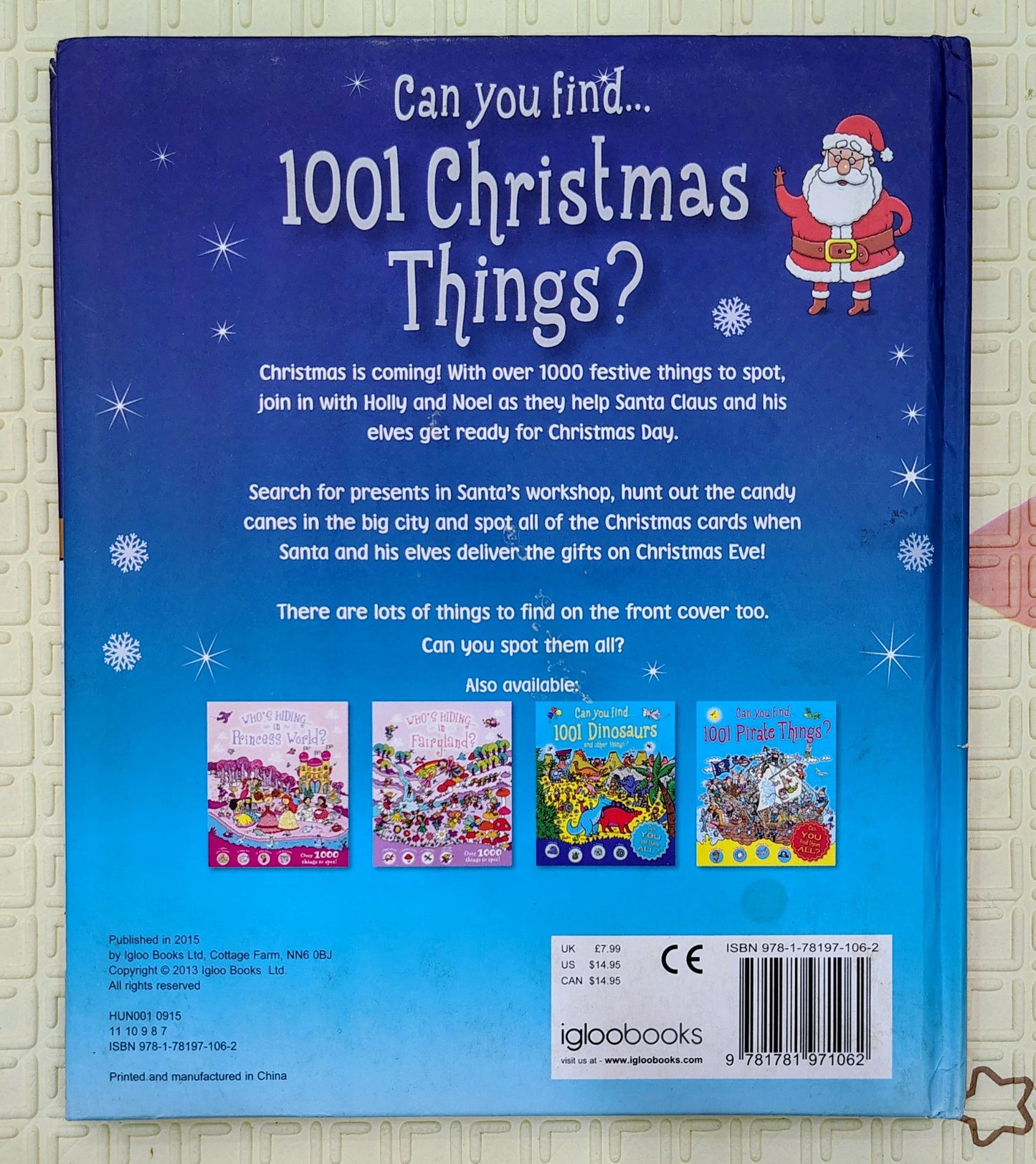 1001 Christmas Things to Spot | Search and Find Book