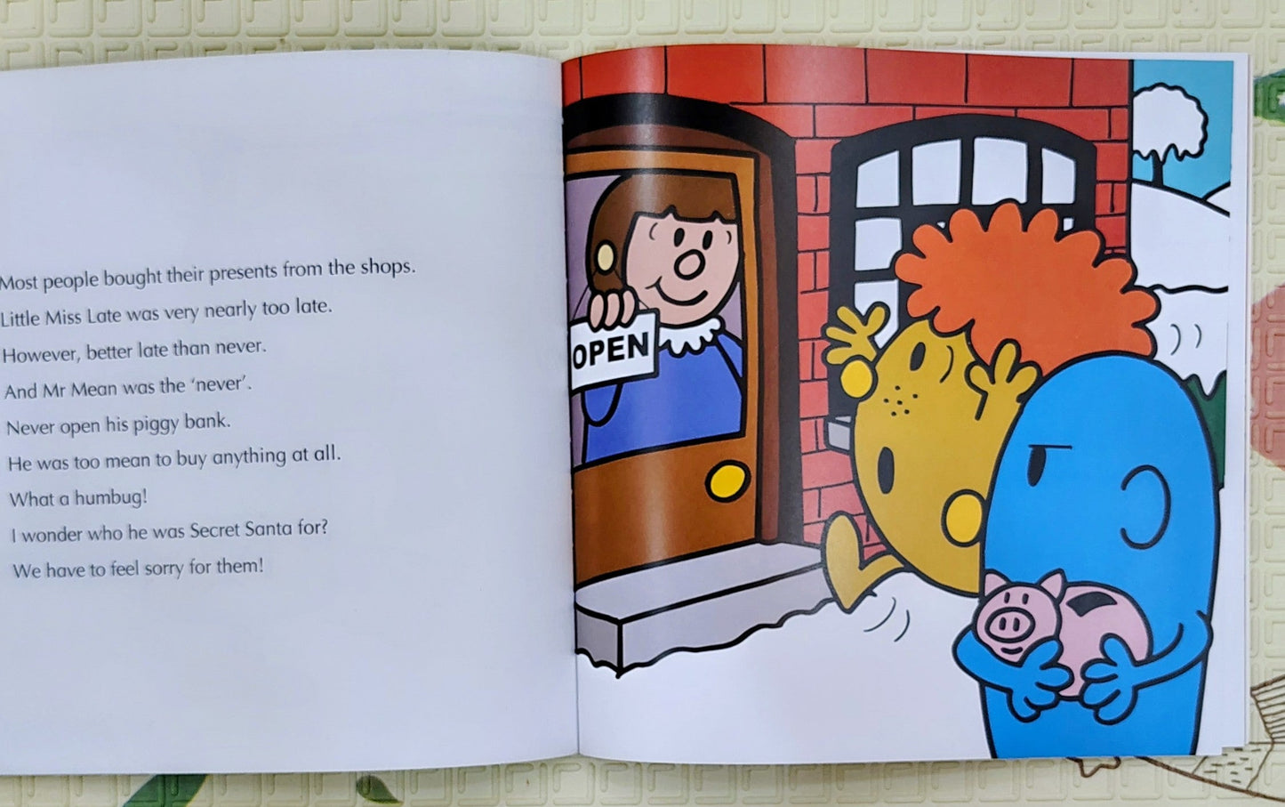Mr. Men Little Miss Secret Santa by Roger Hargreaves