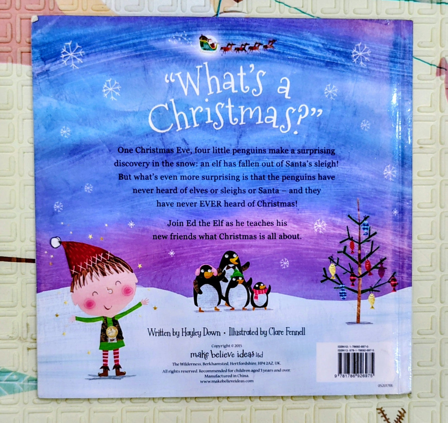 What's a Christmas? by Hayely Down and Clare Fennell