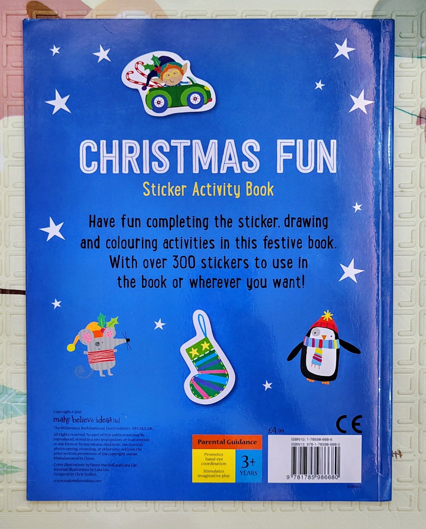 Christmas Fun Sticker Activity Book