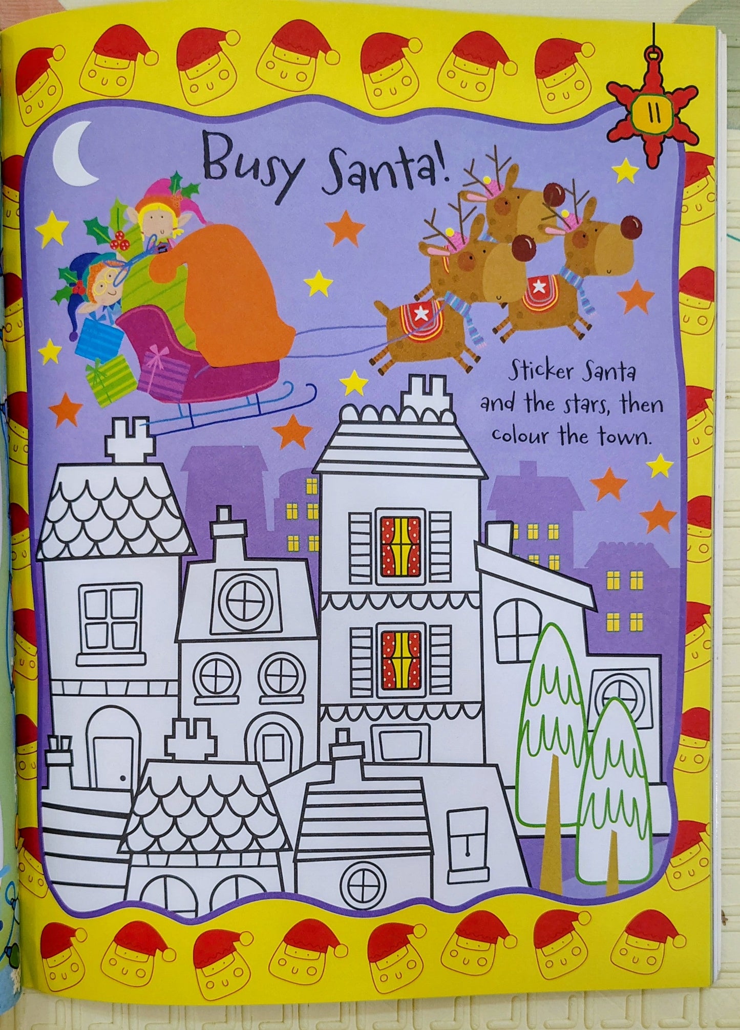 Christmas Fun Sticker Activity Book