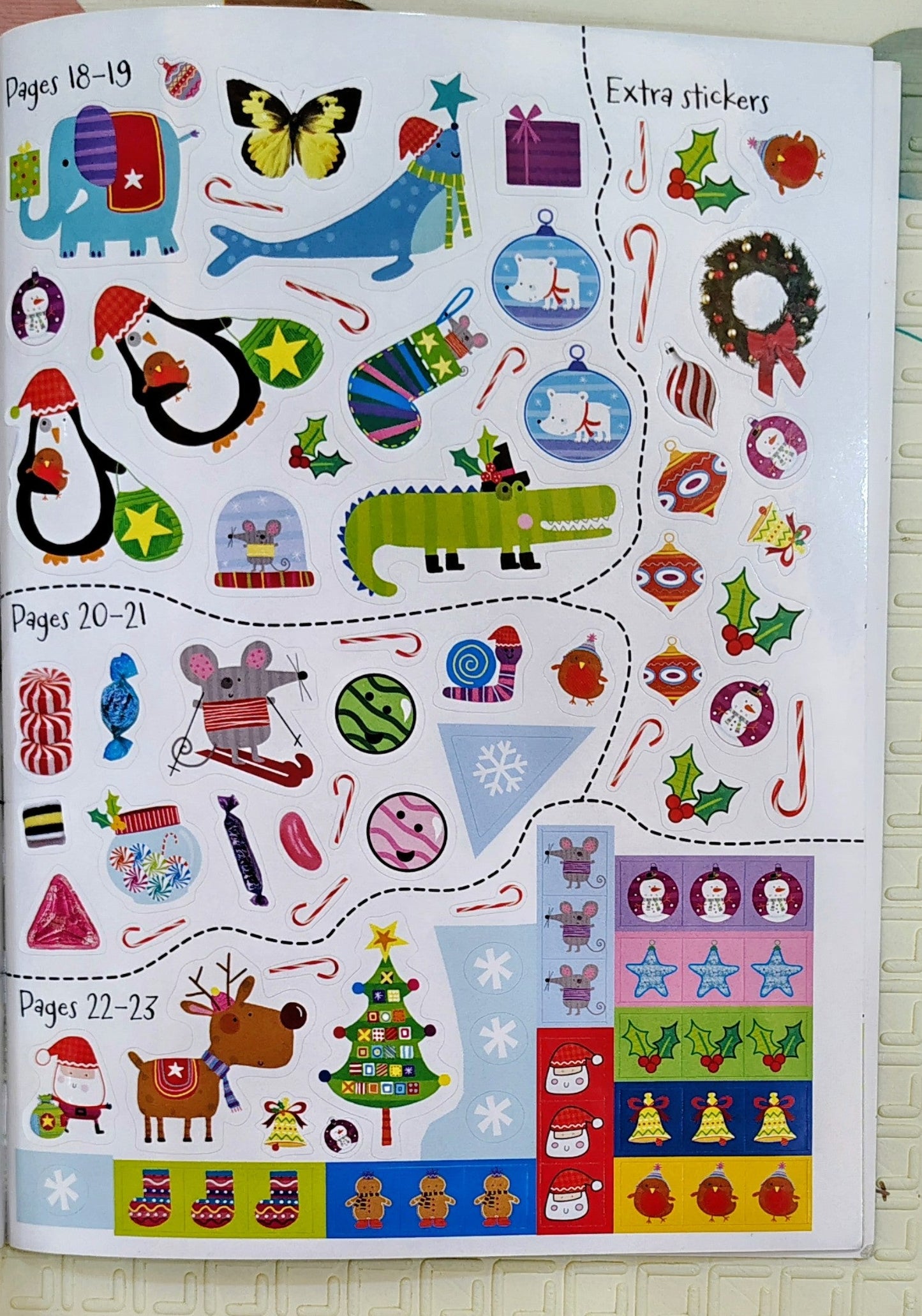 Christmas Fun Sticker Activity Book