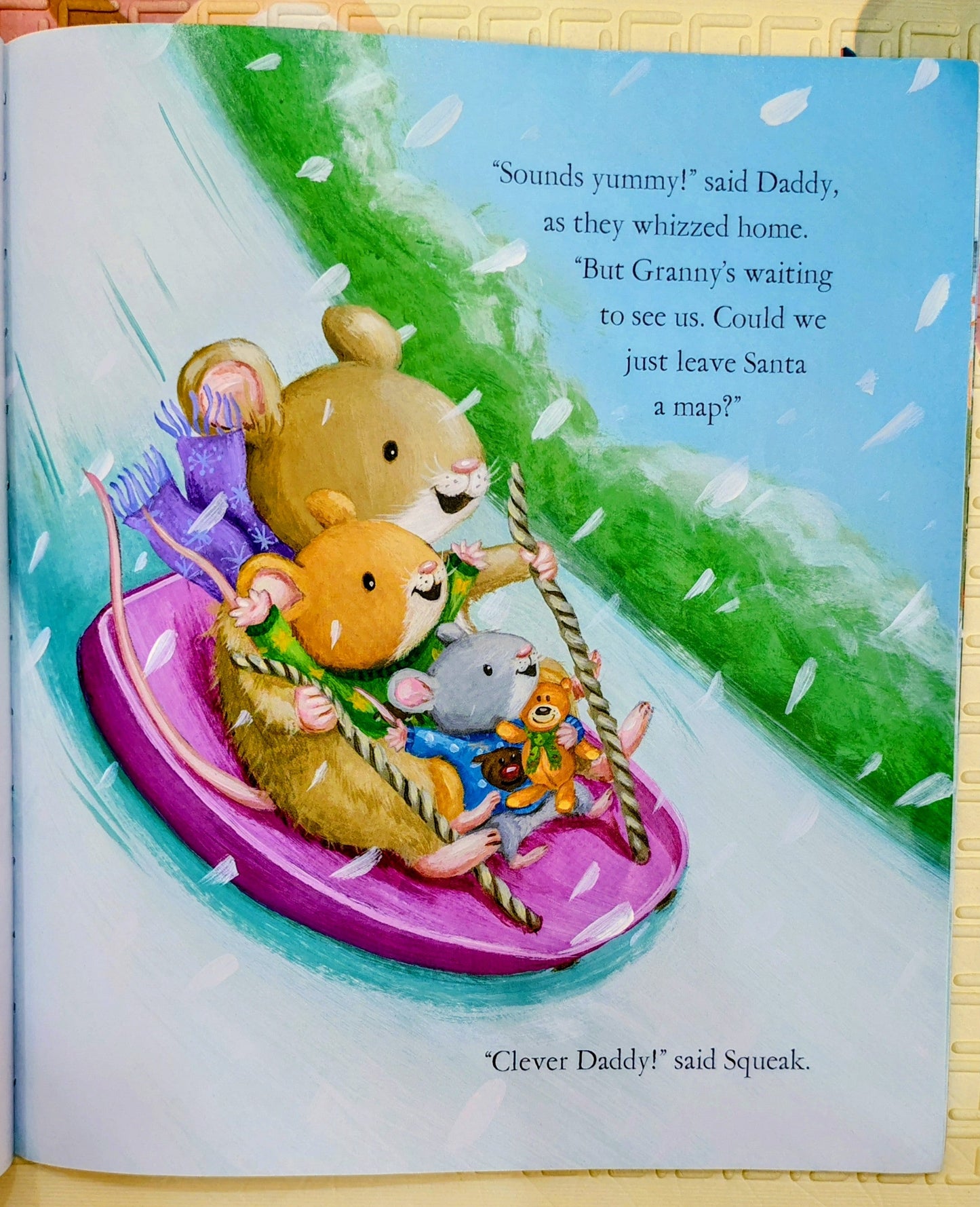When Granny Saved Christmas by Julia Hubery | Little Tiger