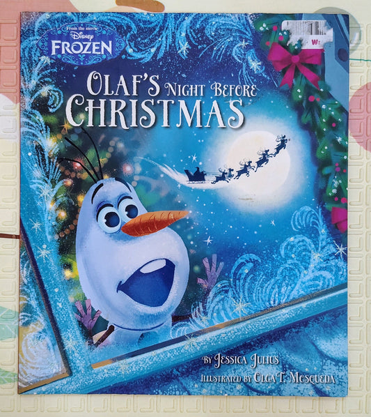 Olaf's Night Before Christmas by Jessica Julius | Disney Frozen