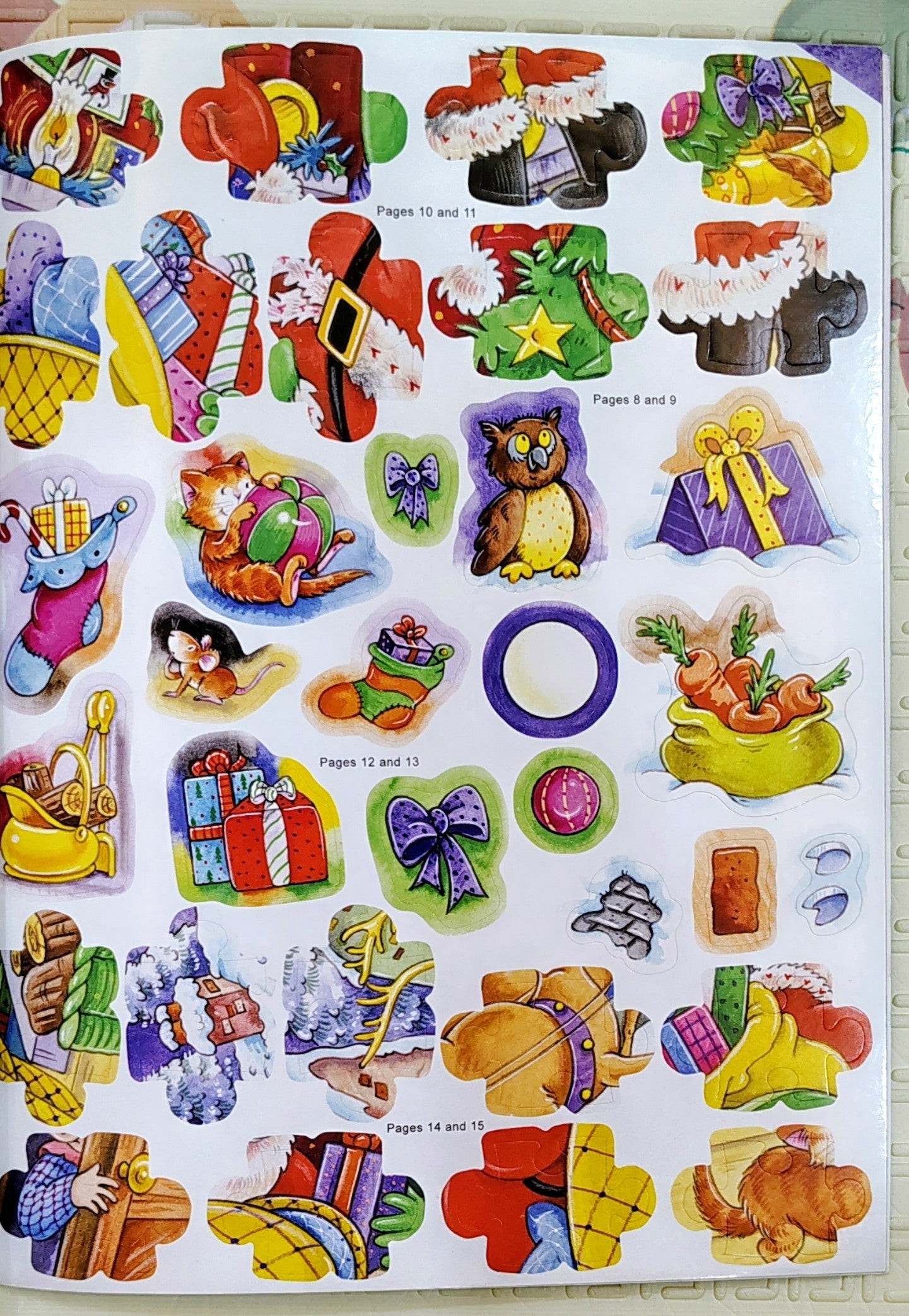 The Night Before Christmas | A Christmas Sticker Storybook | Stickers and Fun activities