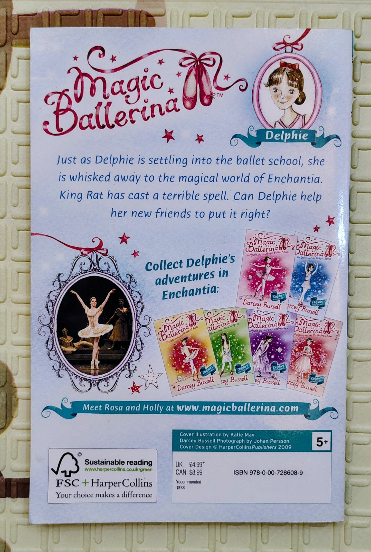 Magic Ballerina: Delphie and the Magic Spell by Darcey Bussell