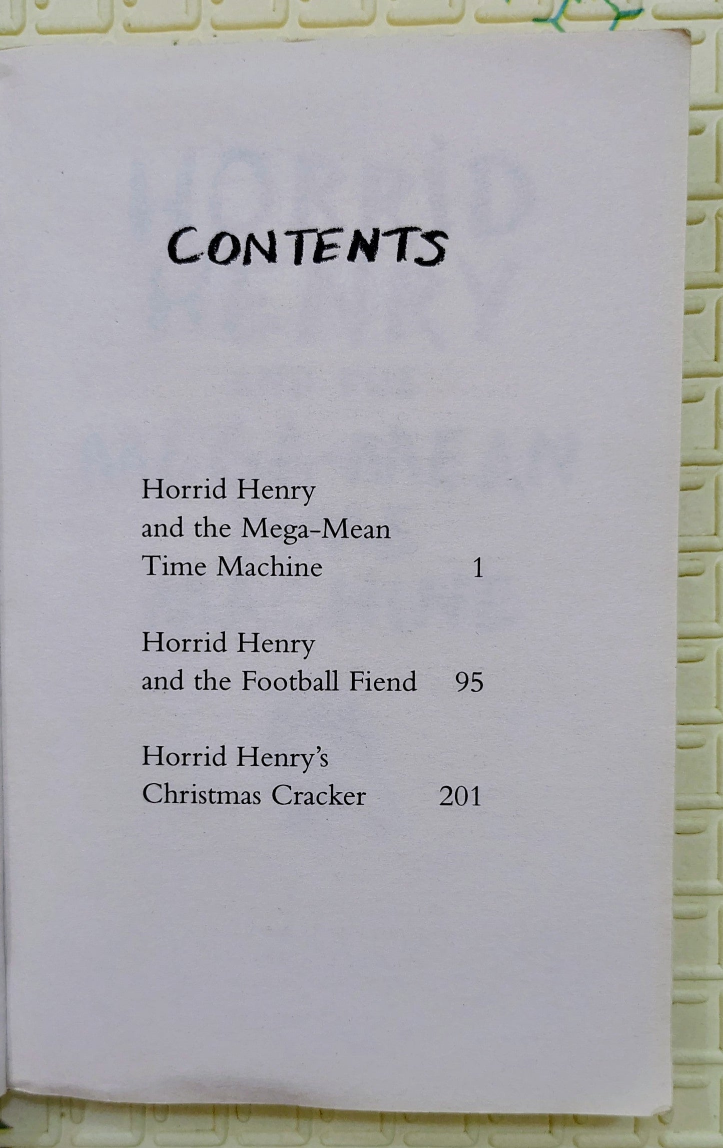 A Hat Trick of Horrid Henry by Francesca Simon | Three Books in One