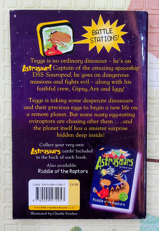Astrosaurs: The Hatching Horror by Steve Cole | Puffin Books