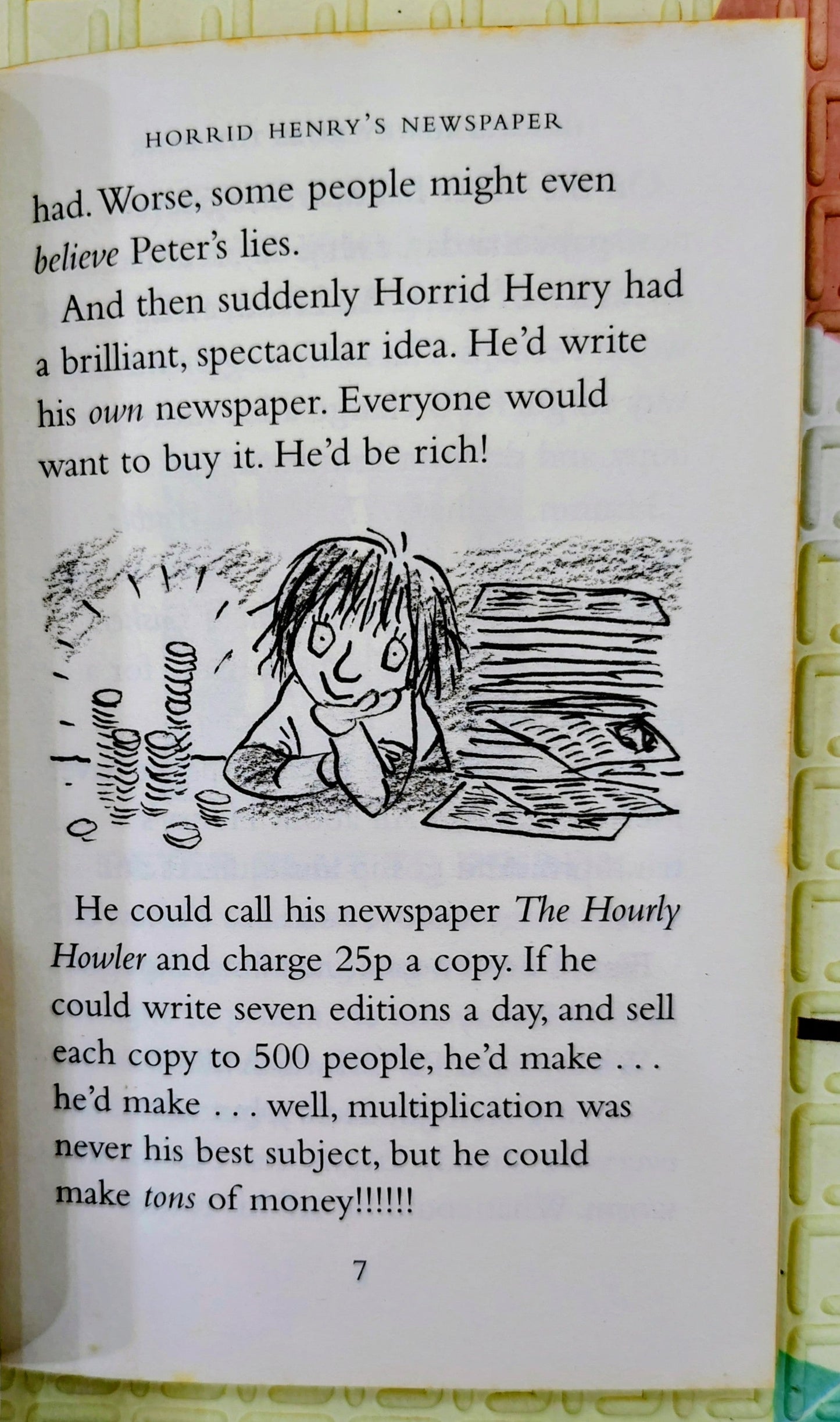 Horrid Henry Robs the Bank by Francesca Simon | Humor