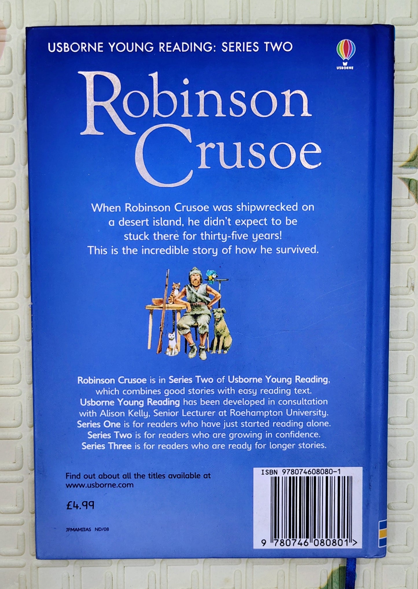 Robinson Crusoe by Daniel Defoe | Usborne Young Reading Series Two