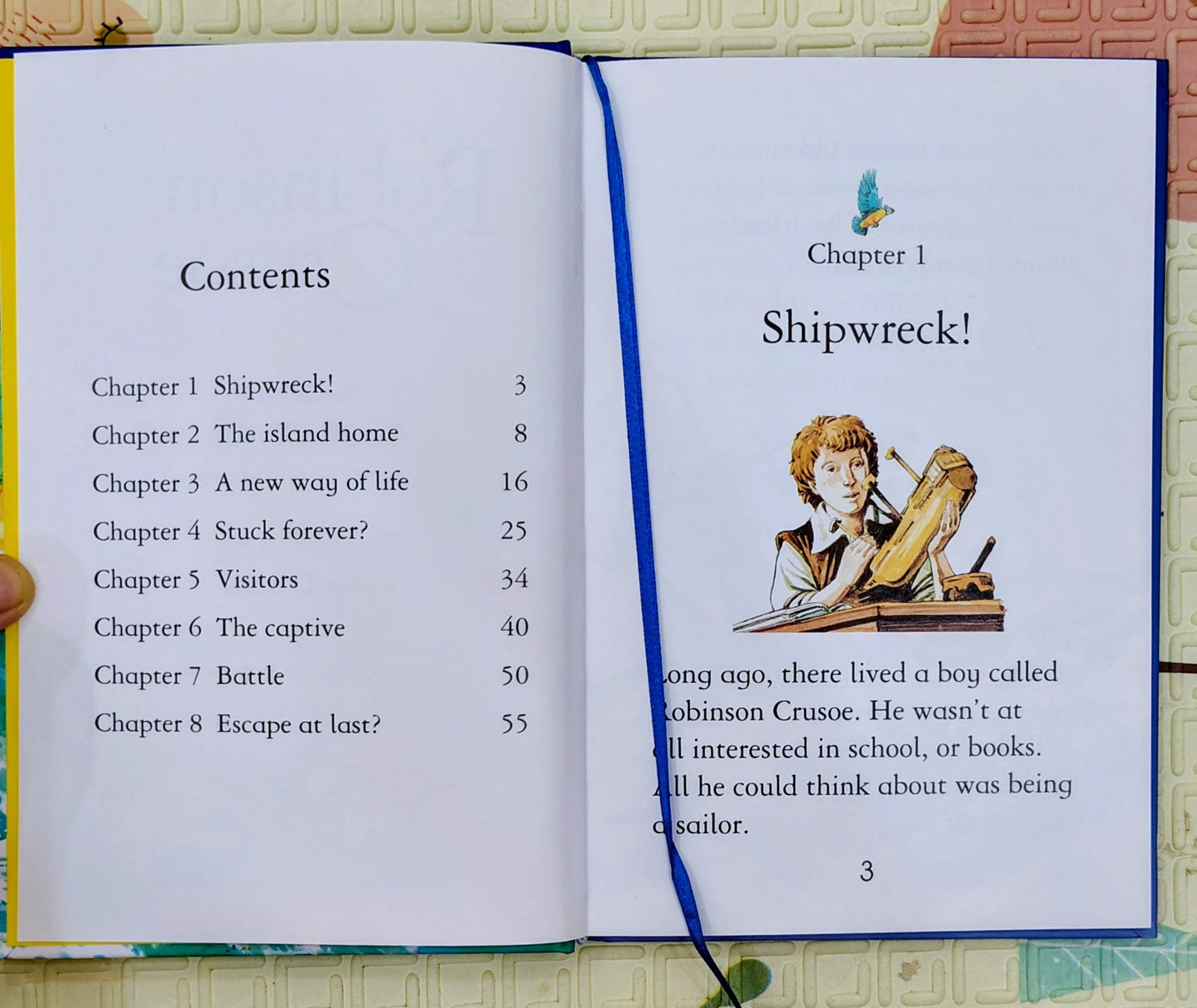 Robinson Crusoe by Daniel Defoe | Usborne Young Reading Series Two