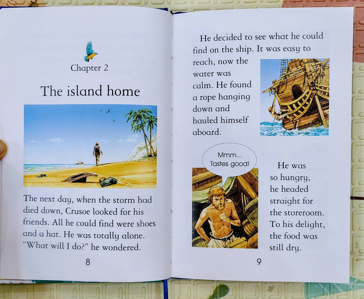 Robinson Crusoe by Daniel Defoe | Usborne Young Reading Series Two