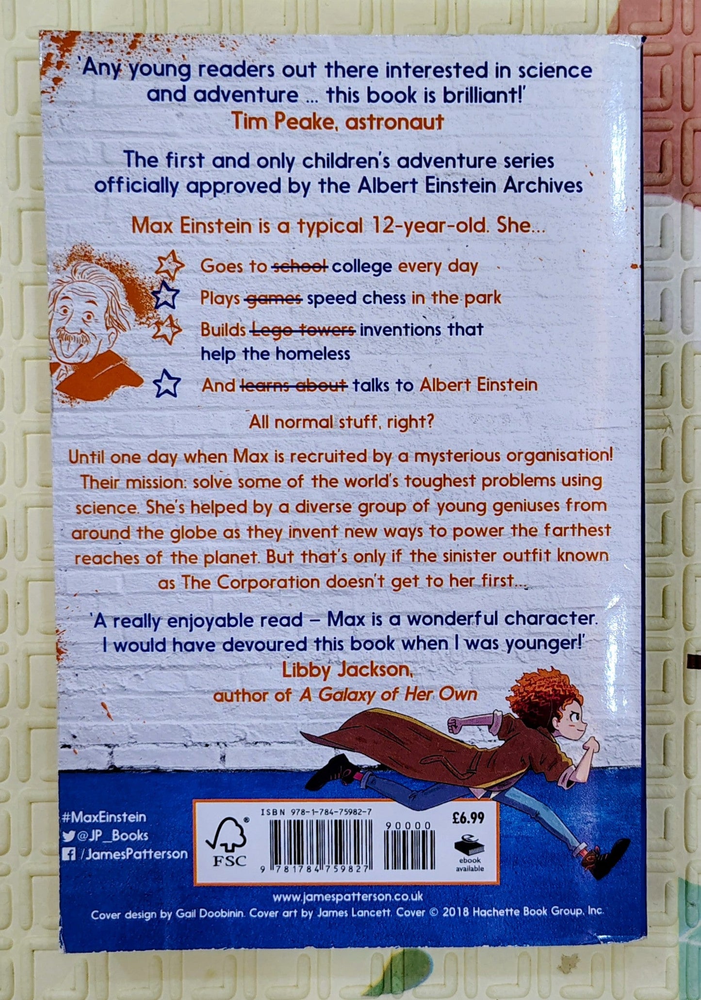 Max Einstein: The Genius Experiment by James Patterson