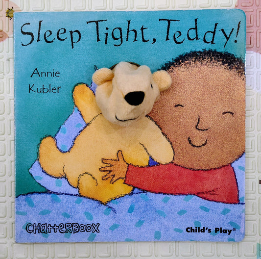 Sleep Tight, Teddy! by Annie Kubler | Finger Puppet Book