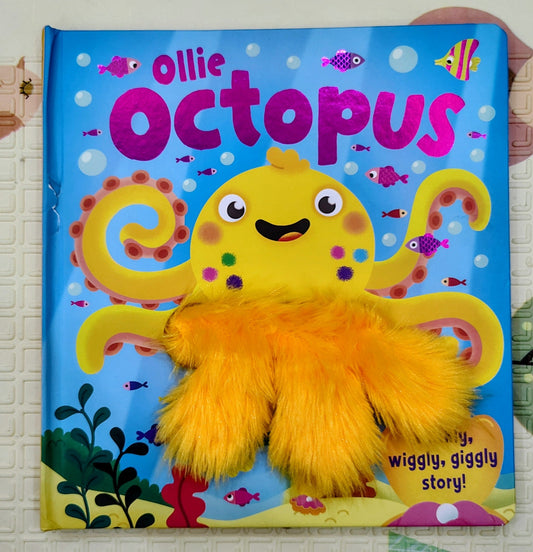 Ollie Octopus | Tickle Puppet Book | Sensory Book