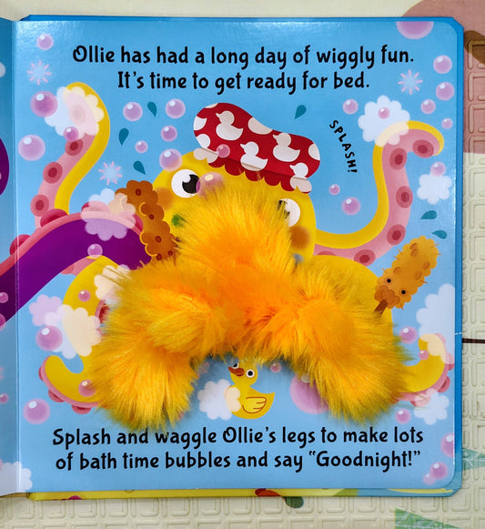 Ollie Octopus | Tickle Puppet Book | Sensory Book