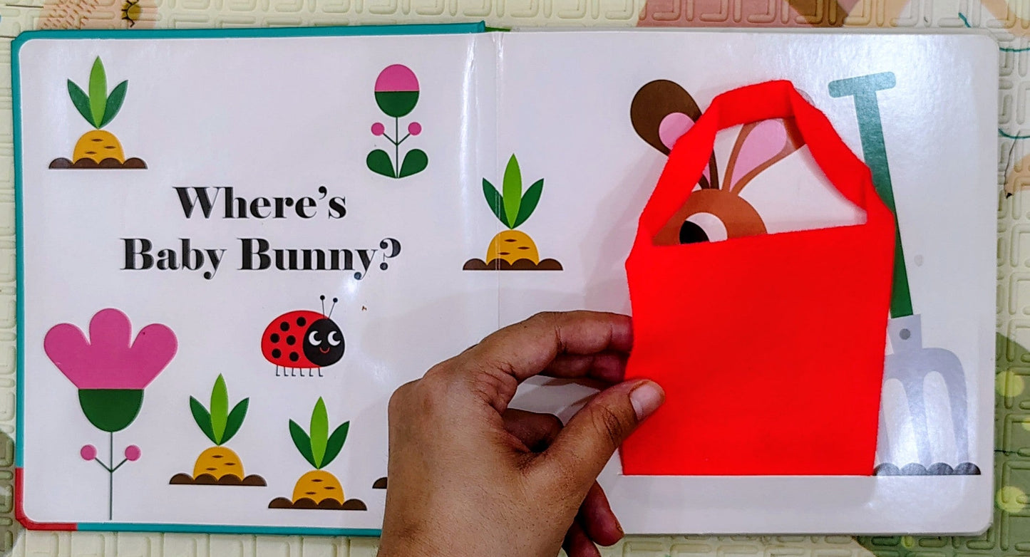 Where's Baby Chick? by Ingela | Nosy Crow | Felt Lift the Flap