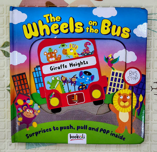 The Wheels on the Bus | Push and Slide Book