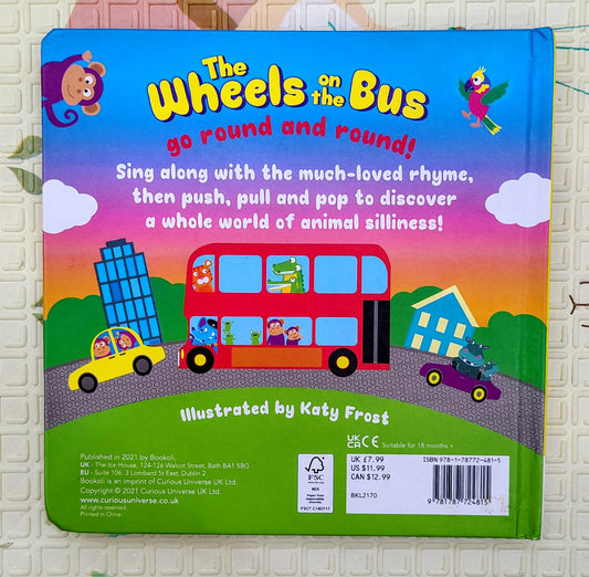 The Wheels on the Bus | Push and Slide Book