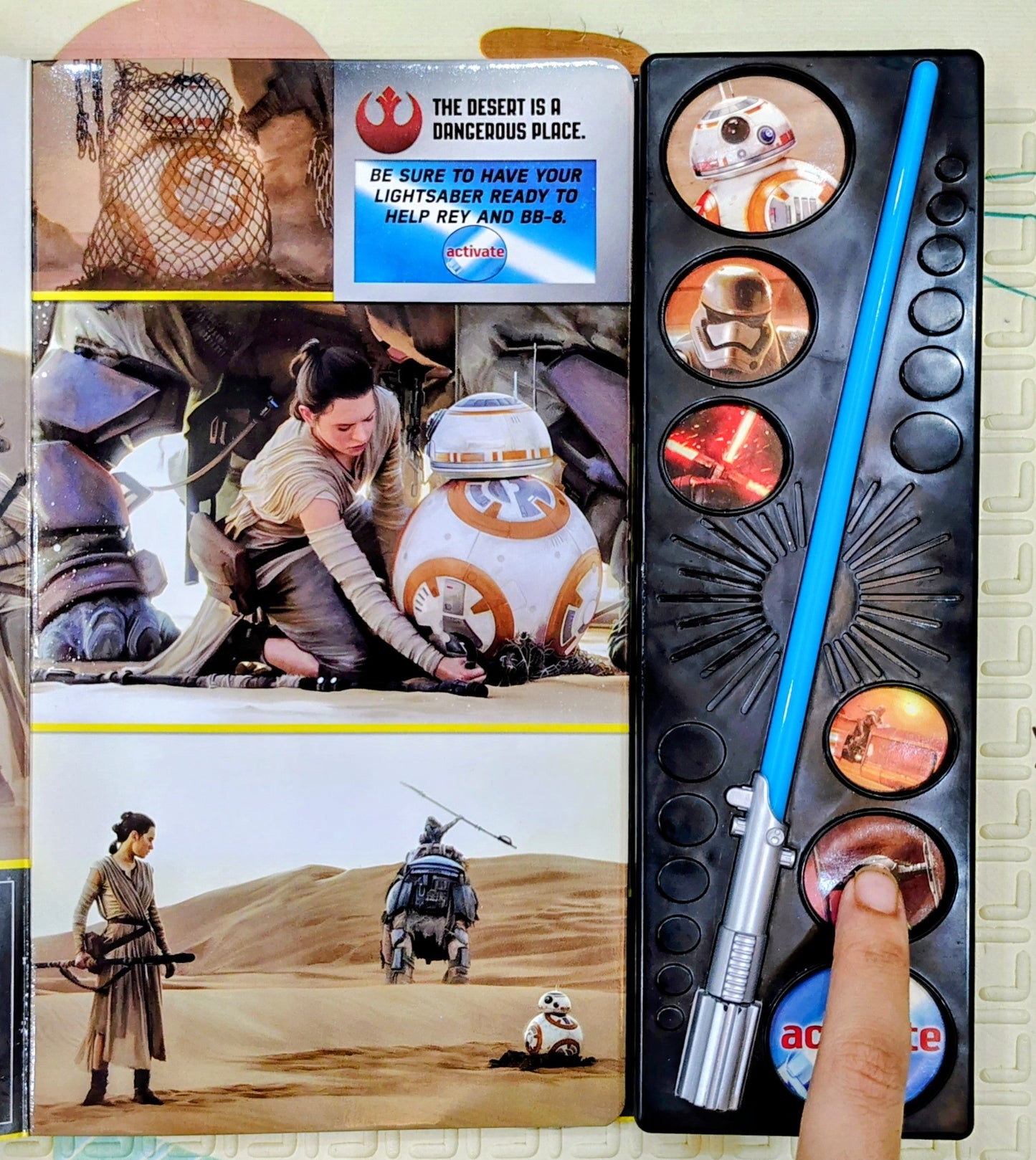 Star Wars: Lightsaber Rescue | Disney | Sound and Light book