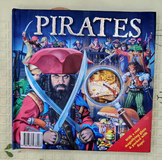 Pirates | Lift the Flap Facts Book with Magnifying Glass